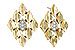 H284-73334: EARRINGS .16 TW