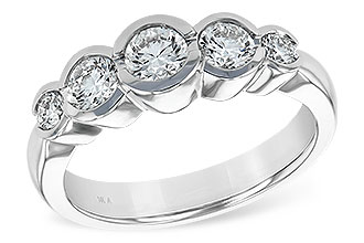 K102-06043: LDS WED RING 1.00 TW