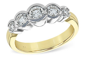 K102-06043: LDS WED RING 1.00 TW
