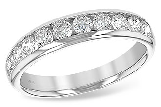 K102-06071: LDS WED RG .75 TW (10 STONES)