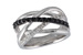 K194-78734: LDS WED RG .25 BLK DIAS .41 TW