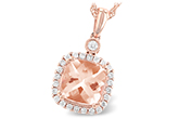 K195-66052: NECK 1.09 MORGANITE 1.26 TGW (7MM MORG)