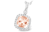 K195-66052: NECK 1.09 MORGANITE 1.26 TGW (7MM MORG)