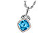 K195-70589: NECK 1.05 BLUE TOPAZ 1.06 TGW