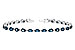 K198-38743: BRACELET 8.97 LONDON BLUE TPZ 9.55 TGW