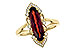 K199-33343: LDS RG 2.58 GARNET 2.70 TGW