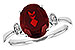 K199-35180: LDS RG 2.90 GARNET 2.96 TGW (10x8MM GAR)