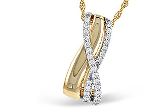 K282-02425: NECKLACE .26 TW