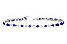 K282-04216: BRACELET 4.55 SAPP 5.15 TGW