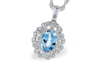 K282-93334: NECK .98 AQUA 1.12 TGW (8x6MM AQ)
