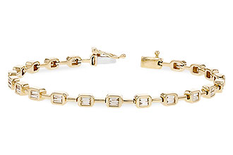 K282-96043: BRACELET .90 TW BAGUETTE