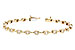 K282-96043: BRACELET .90 TW BAGUETTE
