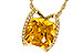 K282-96089: NECKLACE 3.74 CITRINE 3.85 TGW (10MM CIT)