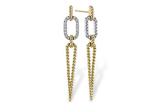 K283-84225: EARRINGS .20 TW