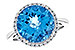 K283-85152: LDS RG 7.20 BLUE TOPAZ 7.42 TGW