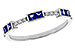 K283-86089: LDS WED RG .36 SAPPHIRE .43 TGW