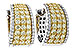 K283-86989: EARRINGS 1.52 YELLOW DIAS 1.96 TW