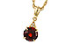 K283-88752: NECK 1.46 GARNET 1.47 TGW (7MM RD)