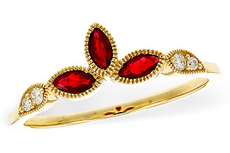 K283-88789: ENHANCER .29 TW RUBY .35 TGW