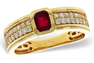 K283-88807: LDS RG .52 RUBY .85 TGW (5x4MM RU)