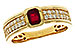 K283-88807: LDS RG .52 RUBY .85 TGW (5x4MM RU)