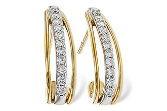 K283-89643: EARRINGS .40 TW