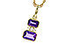 K283-90580: NECK .72 TW AMETHYST .75 TGW
