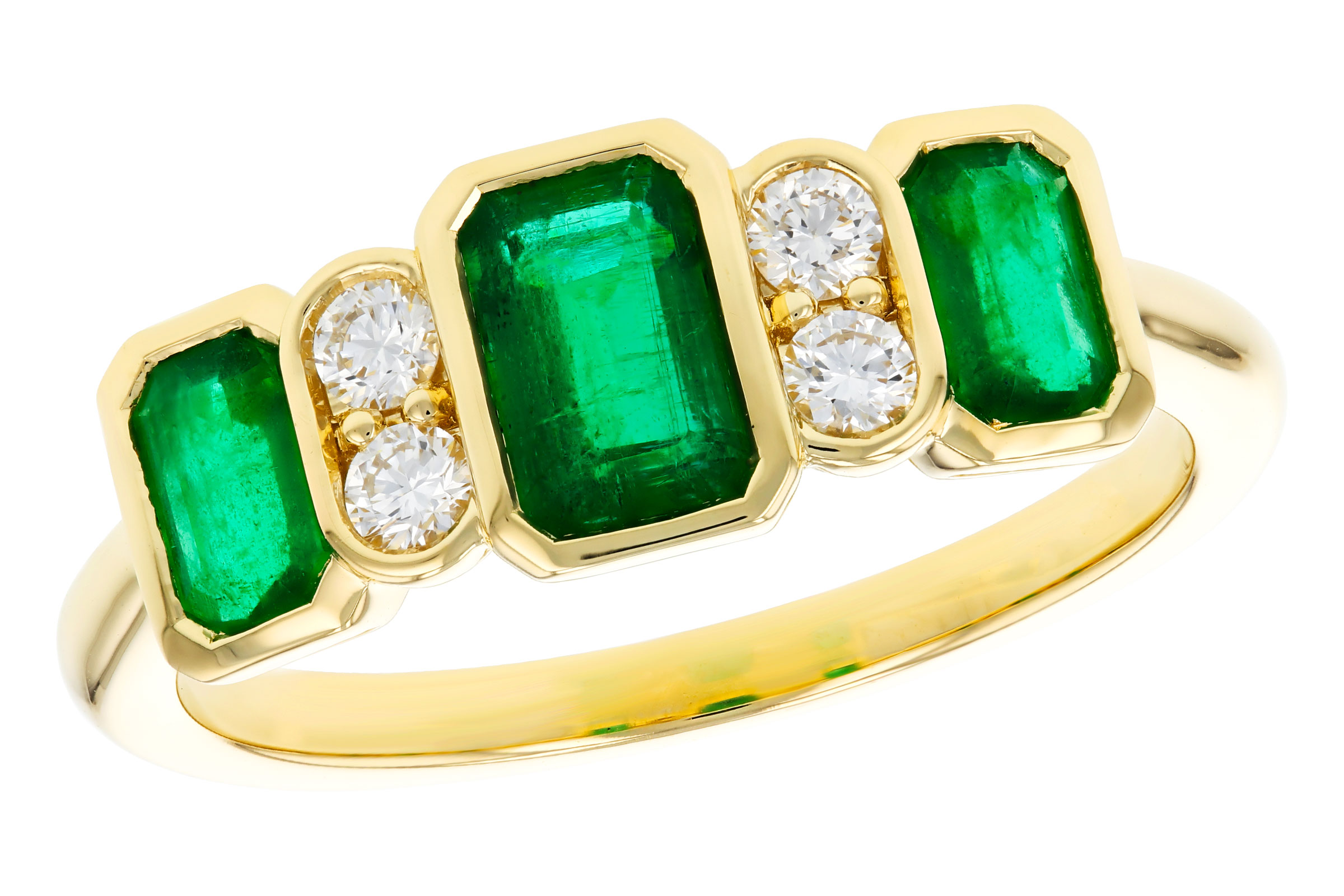 K284-75143: LDS RG 1.04 TW EMERALD 1.19 TGW