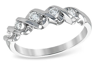 L102-06089: LDS WED RING .25 TW