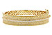 L193-82425: BANGLE BRACELET 1.94 TW (63X54MM)