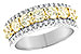 L197-48807: LDS DIA WED RG 1.20 YELLOW DIA 1.64 TW
