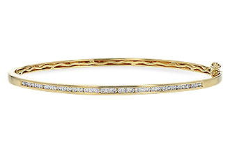 L198-41498: BANGLE BRACELET .50 TW