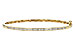 L198-41498: BANGLE BRACELET .50 TW