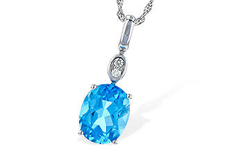 L199-35180: NECK 2.84 BLUE TOPAZ 2.87 TGW (10x8MM BT)