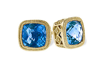 L282-01461: EARR 2.20 TW BLUE TOPAZ