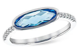 L282-03343: LDS RG 1.30 BLUE TOPAZ 1.40 TGW