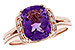 L282-97861: LDS RG 2.33 AMETHYST 2.42 TGW (10x8MM AMY)
