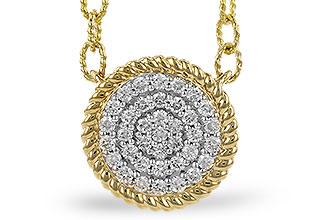 L282-99680: NECKLACE .32 TW (18")