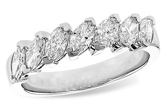 L283-82416: LDS DIA WED RG 1.00 TW (7 MARQUISE)