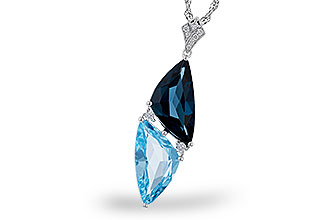 L283-84234: NECK 6.87 BLUE TOPAZ 6.97 TGW