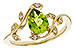 L283-84252: LDS RG 1.16 PERIDOT 1.22 TGW (8x6MM PER)