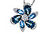 L283-86034: NECKLACE 3.03 BLUE TOPAZ 3.22 TGW