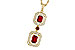 L283-86089: NECK 1.22 TW RUBY 1.43 TGW