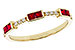 L283-86916: LDS WED RG .34 RUBY .41 TGW