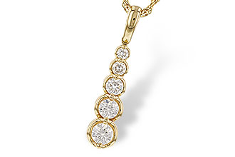 L283-87861: NECKLACE .50 TW