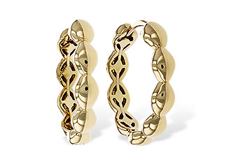 L283-87907: GOLD EARRINGS (18MM)