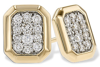 L283-88752: EARRINGS .38 TW