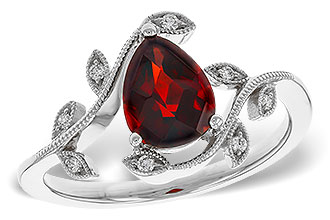 L283-88761: LDS RG 1.34 GARNET 1.40 TGW (8x6MM GAR)