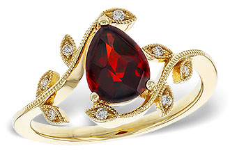 L283-88761: LDS RG 1.34 GARNET 1.40 TGW (8x6MM GAR)