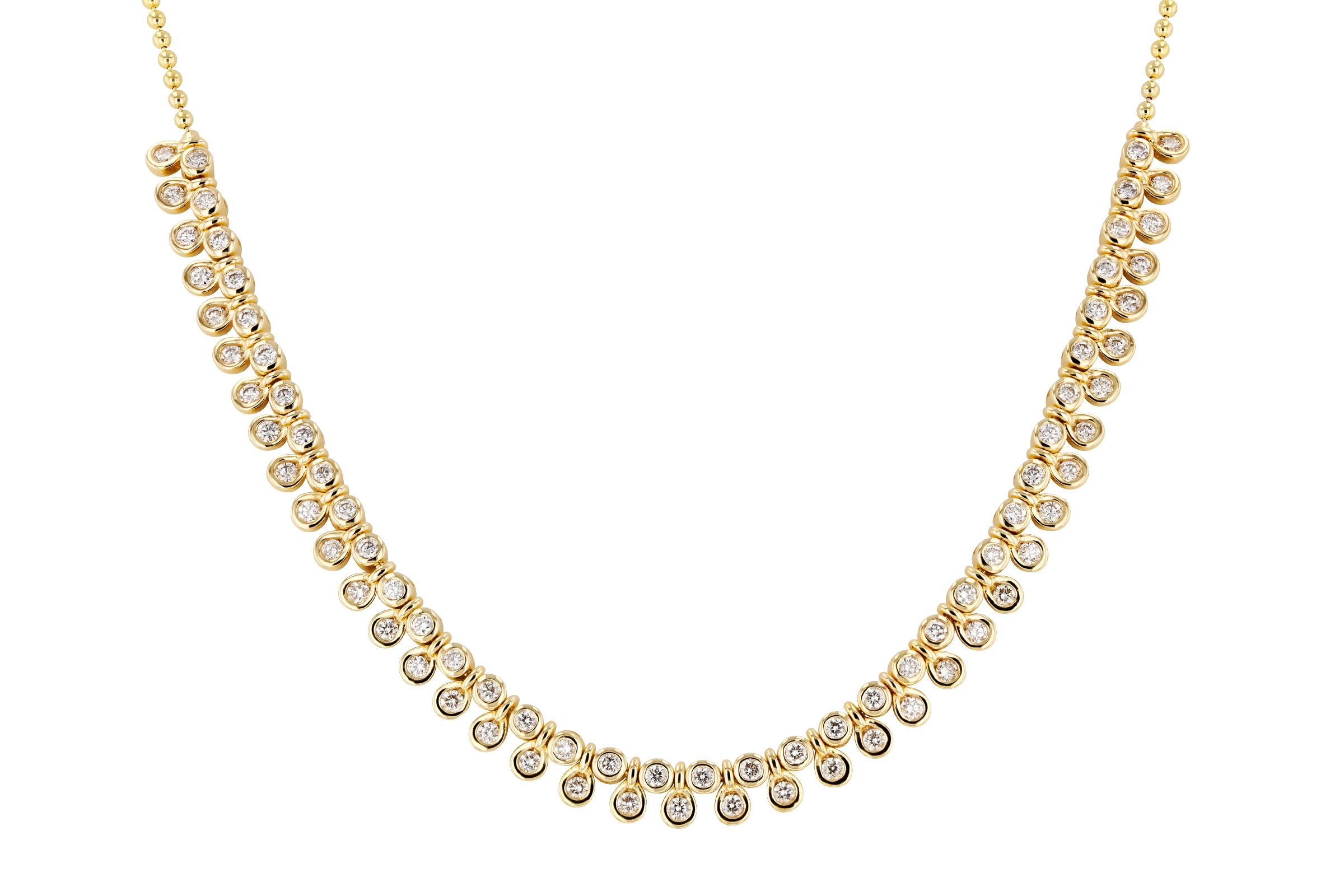 L284-75107: NECKLACE 1.50 TW (17")
